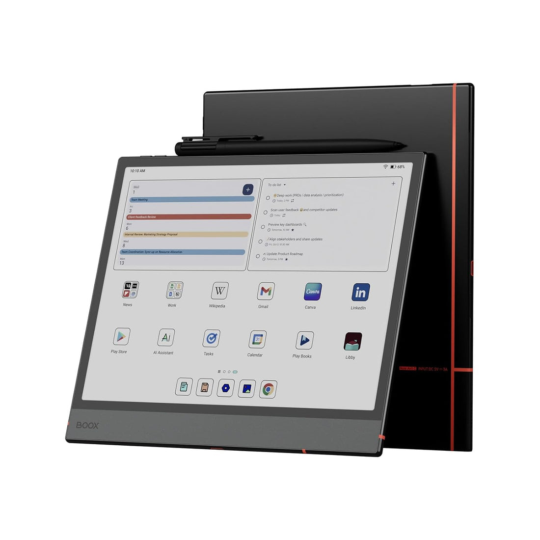 BOOX Note Air 5C 10.3 Inch Color E-Book E INK 6G 64G 300PPI