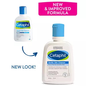 Cetaphil Gentle Skin Cleanser | Dry To Normal Sensitive Skin | 125 Ml