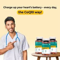 Pharmeasy Coenzyme Q10 (Coq10) 200mg With Piperine - For Heart Health Bottle Of 60 Capsules