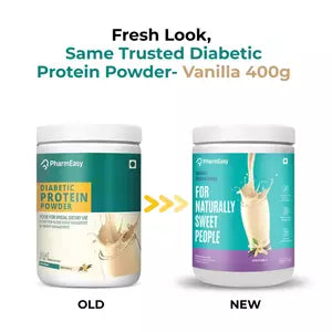 Pharmeasy Diabetic Protein Powder French Vanilla Flavour Jar Of 400g