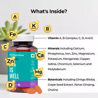 Pharmeasy Multivitamin Multimineral - Immunity Booster - Complete Nutrition - Bottle Of 60